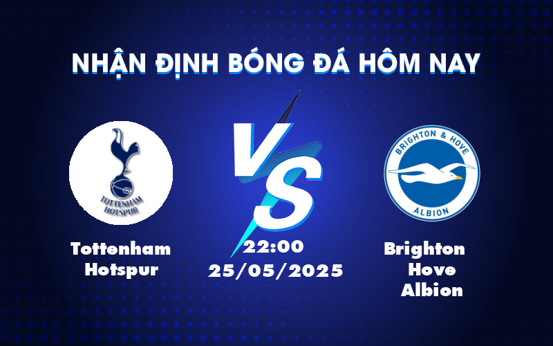 tottenham hotspur brighton hove albion 25 05 ngoai hang anh
